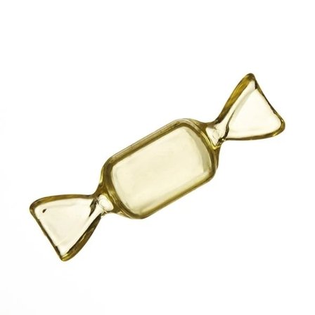 Organisator Dispenser Slikformet Pilleæske Medicinopbevaringsboks Gul