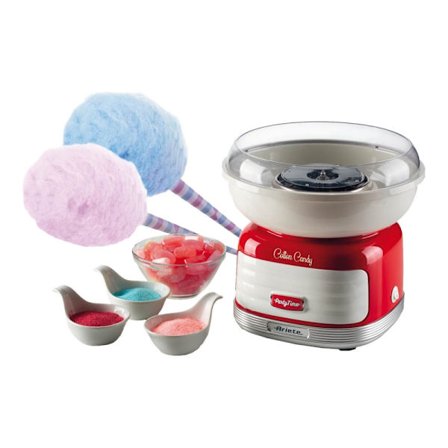 Ariete Party Time 2973 - spunnet socker-maskin - röd