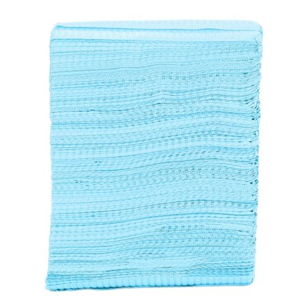 125 st engångsunderlägg för nagelbord, mjuk bordsduk, vattentät, hopfällbar nagelspetskonstplatta för salong, blå