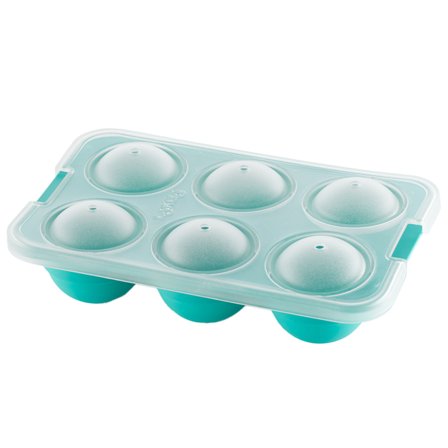 Lékué Isterningform XL, kugle, turkis | KitchenOne