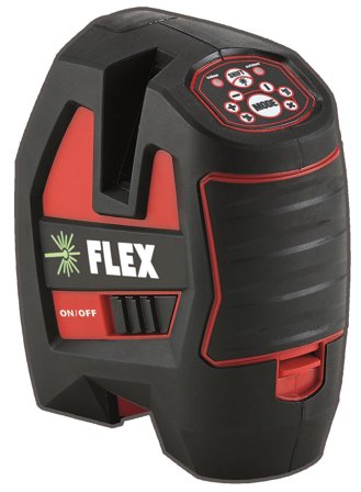 Flex ALC3/1-G/R Krysslaser med lader, Laserinstrumenter