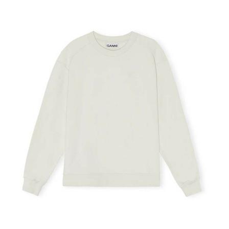Ganni Sweatshirts vit, Dam, Dam, Storlek: M