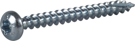 ESSVE 427137 Treskrue 4 mm Ø, TX20, helgjenget, FZB 40 mm, 20-pakning, Innfesting