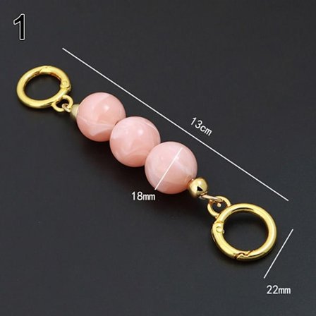 Crystal Extension Strap Väskor Handväska Handtag 1 1