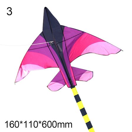 Plastic Fighter Kite Large Plane Kites 3 3