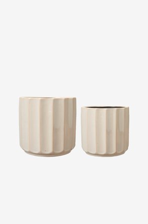 Wikholm Form - Ruukku Lou S/2 - Valkoinen - Ruukut & maljakot - - Homeroom