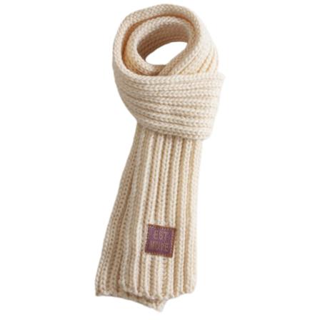 Vinter Barn Stickar Ull Termosjal / Varmare Halsduk