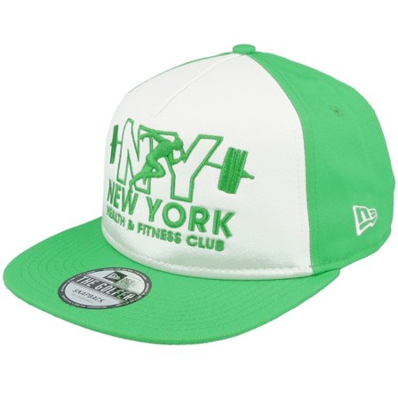 New Era - Verde snapback Gorra - Graphic Golfer White/Green Snapback @ Hatstore