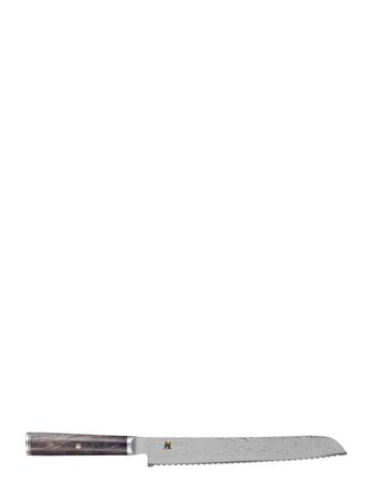 Miyabi 5000 Mcd 67, Brødkniv 24 Cm, Sort Ahorn - Silver - L:24CM