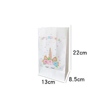 Vackert utformat servis-set med enhörningstema för 16 gäster, babyflicka, grattis på födelsedagen, festdekorationer, festtillbehör