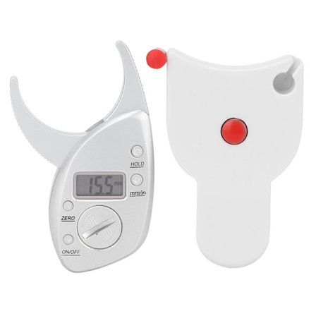 LCD-display Bärbar Hudfettsmätare - Exakt Kroppsfettmätningsenhet