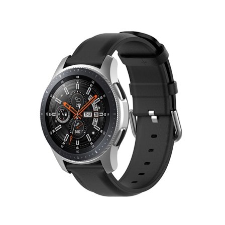 Aito nahkaranneke Huawei Watch GT/GT 2 46mm/GT 2 Pro Musta