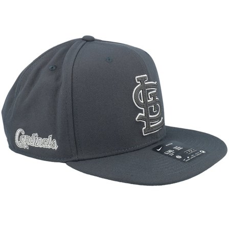 Nike MLB - Gris snapback Gorra - St. Louis Cardinals Statement Dri-fit Pro Anthracite Snapback - Nike @ Hatstore