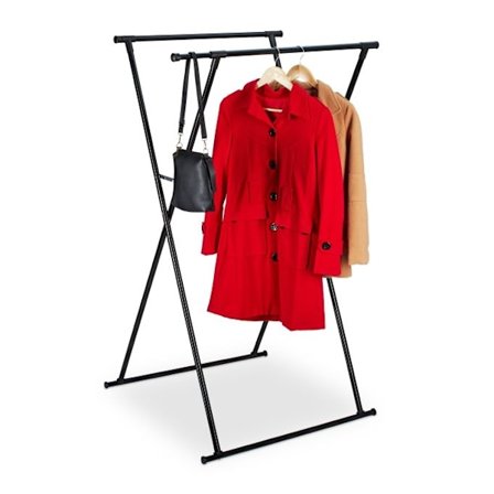 Klädhängare infällbar metall