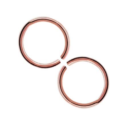 2-pack rosegull falske piercing ører leppe nese septum leppe