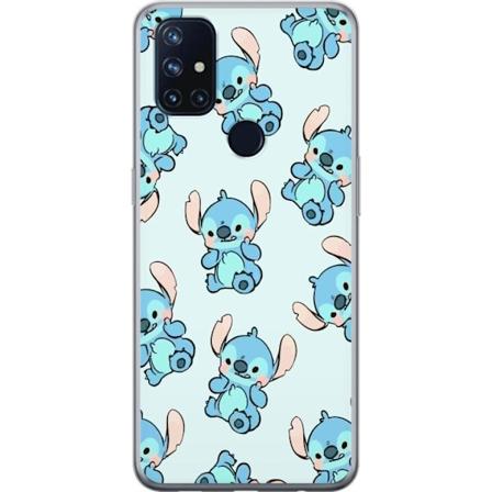 OnePlus Nord N10 5G Genomskinligt Skal Stitch mönster