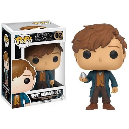 Figurine - Funko Pop! - Fantastiska djur - Newt Scamander - 10 cm - Blandat