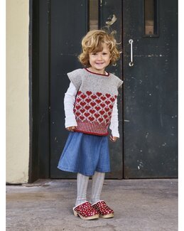 Vest Julehjerte - Permin