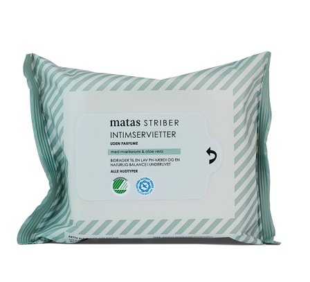 Matas Striber Intimservietter Uden Parfume 30 stk, Skincare, Intimpleje, Intimservietter