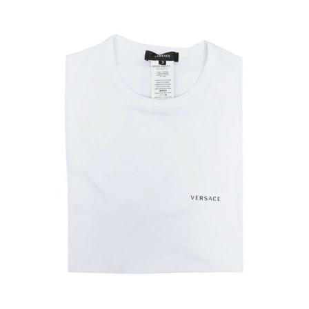Versace, T-Shirts Wit, Heren, Maat:L