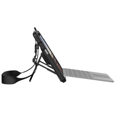 UAG Case for Microsoft Surface Go 3/Go 2/Go [10.5-inch] w/ Handstrap - Plasma Ice - baksidedeksel for nettbrett