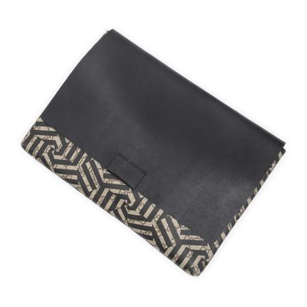 Gucci Vintage, Pre-owned Envelope Clutch Zwart, Dames, Maat:ONE Size