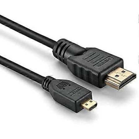 HDMI-kabel for Panasonic Lumix DMCGX80 DMCGX80C DMCGX80H DMCGX80K DMCGX80N 2m / 6,5ft (FMY)