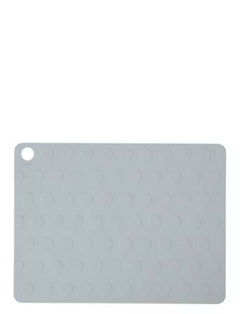 OYOY Living Design Dotto Placemat Pack Of 2 - Blue - 45X34X0.2CM x 45