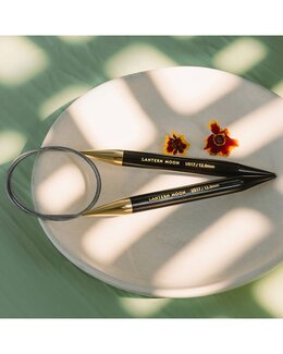 Lantern Moon Ebony Rundpinne 80 cm - 4,0 mm