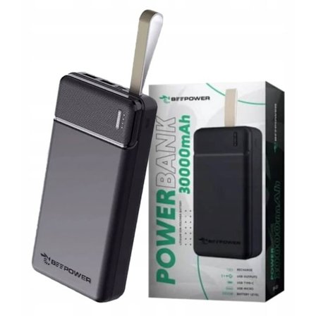 Powerbank 30000mAh 2.1A USB TYP C