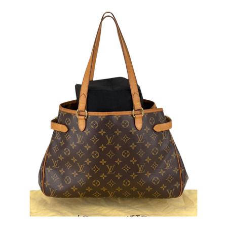 Louis Vuitton Vintage Pre-owned Tote Batignolles Horizontal Monogram Canvas Tote Tas A976 , Bruin , Dames , Maat: ONE Size Vintage Tassen