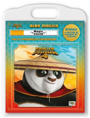Kung Fu Panda 4. Albo magico. Ediz. a colori. Con pennarello svelacolori Lisa Capiotto