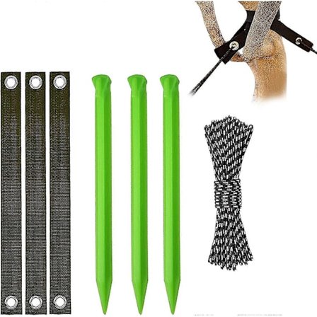 Puun tukipaketti kasvitikut tuki puutarhatarvikkeet puutarhakasvien tukiankkurit puun tukiankkuri, vihreä