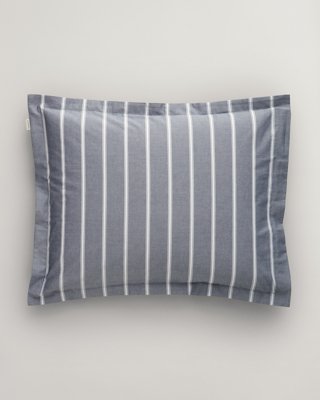 GANT - Stripete Oxford putetrekk 50x70cm marine