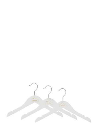 Cam Cam Copenhagen Hangers, Kids, 3 Pack - White - ONE SIZE