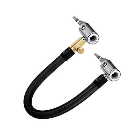 Däckpump Slang Uppblåsbar Biladapter Twist Däck Luftpump Förlängningsrör