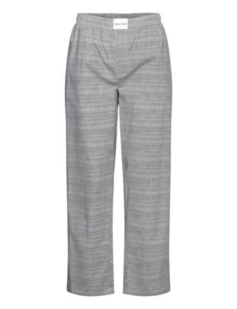 Sleep Pant Pyjamasbukser Pysjbukser Grå Calvin Klein