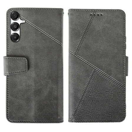 IDEWEI Samsung Galaxy A26 5G -kotelo, nahkalompakko, puhelimen suojakotelo, jalusta, vasikannahkakuvio