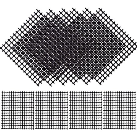 Plastiknet til plantepotter - 50 stk, Sort, Udendørs, 10*10cm