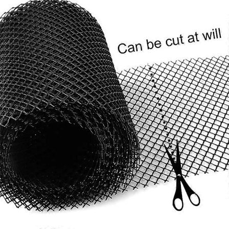 12 meter ROBUST Høj Kvalitet Tagrende Net [+ INKLUDERET 20 Kroge + 2 Net 6m x 16cm] Tagbeskyttelse + Bladbeskyttelse. Beskytter PVC tagrende bedre