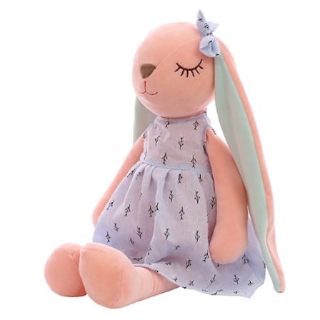 Kanin plysch fyllda dockor, plysch kanin med diskettöra - high quality