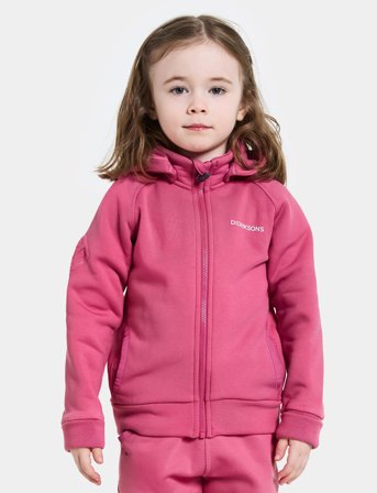 Didriksons Siljan Kids Fz - Pink - 122