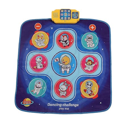 Lysande Dansmatta för Barn Bluetooth Trådlös Halkskydd Oändligt Kul Musikalisk Dansplatta[D]