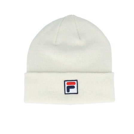 Fila - Weiss cuff Mütze - Fushun F-box Beanie Antique White Cuff @ Hatstore