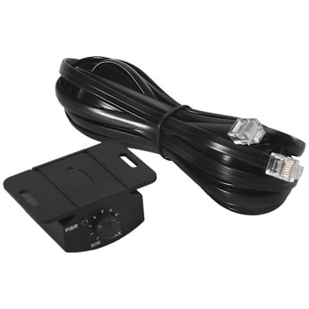 Forstærker Udskiftning Bas Knap Kontrol Fjernbetjening 6Pin Subwoofer Fjernbetjening Lydstyrke Justeringsknap Kompatibel med Højttalere