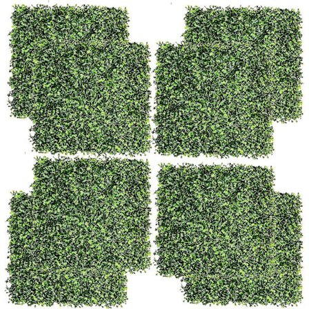 8 stk kunstig plantevegg Kunstige Milanese Grass Panels