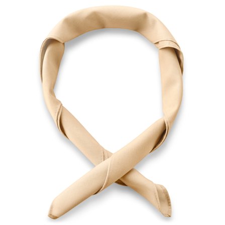 Beżowa klasyczna apaszka dla mężczyzn - Apaszki