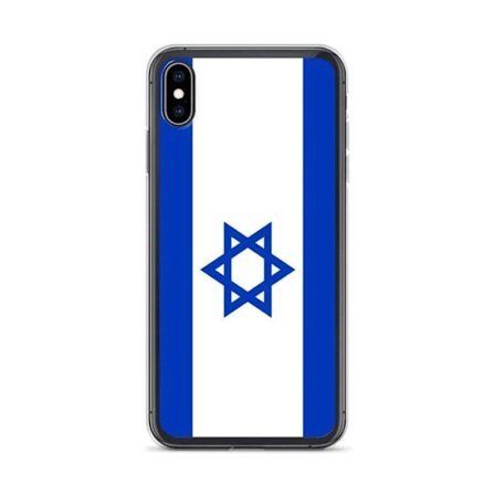 iPhone Cover - Israel - XS Max - Fleksibel - Multi-colour - Flag Design