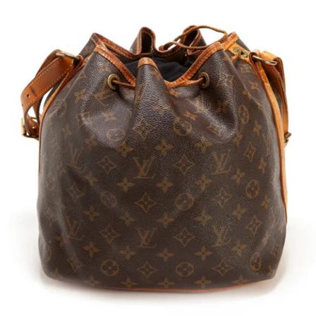 Louis Vuitton Vintage, Pre-owned Petit Noe Monogram Bag Bruin, unisex, Maat:ONE Size