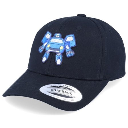 Kiddo Cap - Black - adjustable - Cap - Transformed Robot Car Black Adjustable - Hatstore